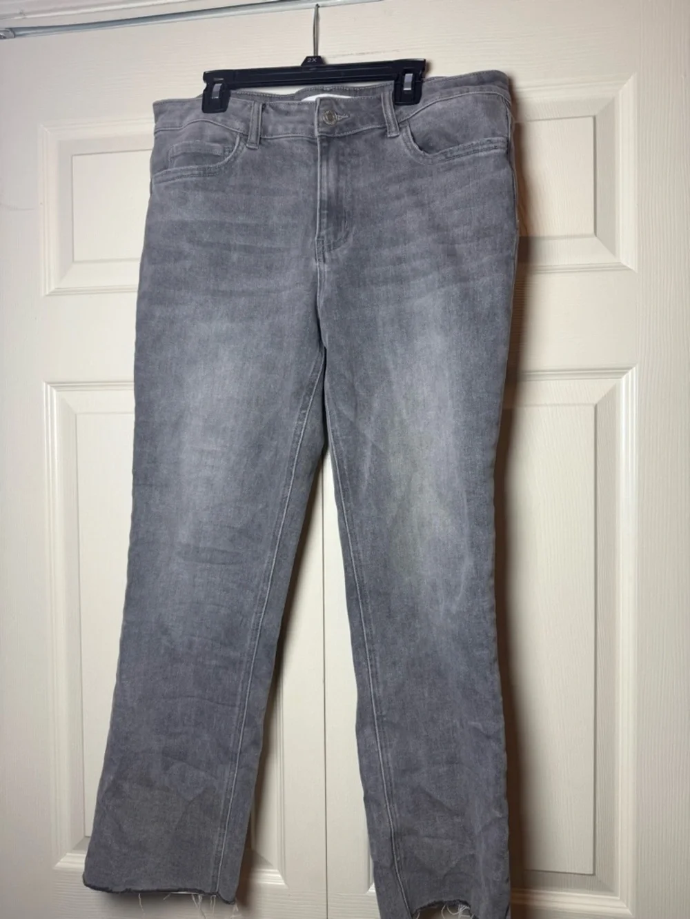 Vervet‎ Blue High Rise Cropped Flare Stretch Jeans